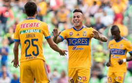 Mira el nuevo gol de Eduardo Vargas en México con el que Tigres empató ante Santos Laguna
