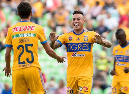 Mira el nuevo gol de Eduardo Vargas en México con el que Tigres empató ante Santos Laguna
