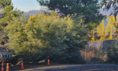 Delegación de Ñuble anuncia querella criminal por atentado con explosivo a puente ferroviario