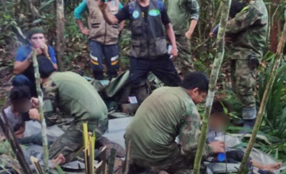 Los cuatro niños que estuvieron 40 días perdidos en la selva colombiana fueron dados de alta