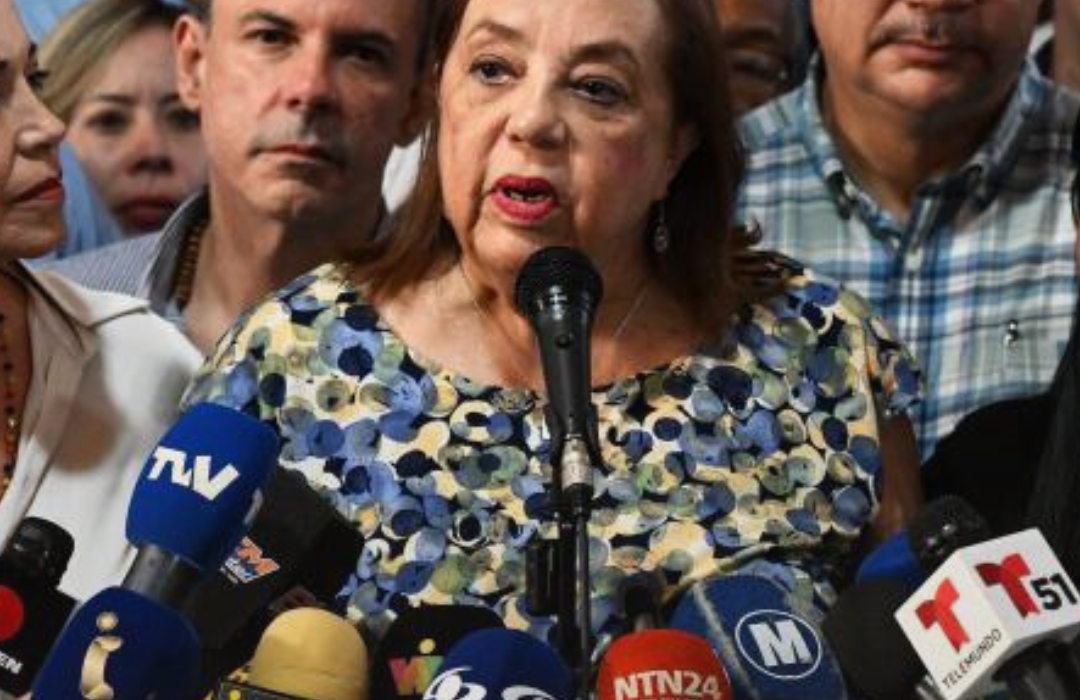 Corina Yoris acusa que el régimen de Maduro le impide inscribir su candidatura en Venezuela