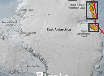 Los científicos descubren que 2.000 km de la costa antártica están cubiertos por hielos estables durante 85 años