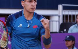 Mantuvo la concentración y celebró: Alejandro Tabilo venció a Davidovich en ATP de Queen’s