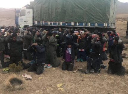 Mega operativo en la frontera de Arica deja a 13 camiones confiscados y 16 detenidos por contrabando