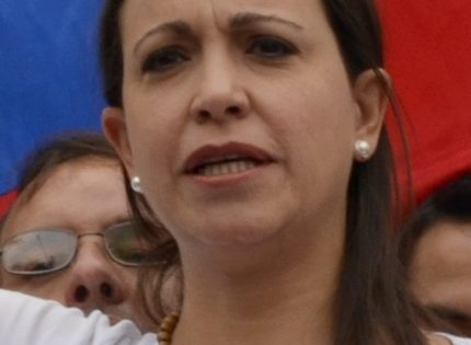 María Corina Machado visita a Soledad, Anzoátegui, Venezuela, en su gira presidencial por el cambio