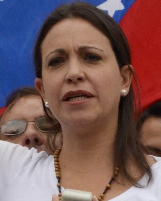 María Corina Machado visita a Soledad, Anzoátegui, Venezuela, en su gira presidencial por el cambio