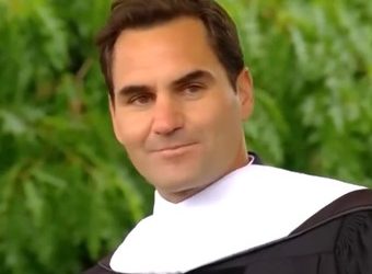 El genial discurso de Roger Federer en una universidad: “Los mejores no lo son porque ganan todos los puntos, sino porque aprendieron a perder”