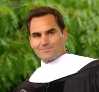 El genial discurso de Roger Federer en una universidad: “Los mejores no lo son porque ganan todos los puntos, sino porque aprendieron a perder”
