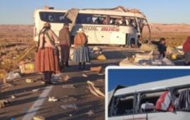 Cancillería confirma que un chileno murió y otros 5 resultaron heridos en accidente de bus en Bolivia