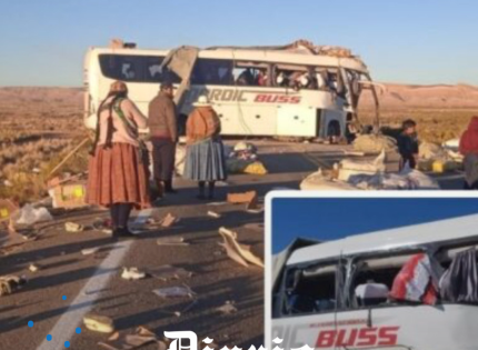 Cancillería confirma que un chileno murió y otros 5 resultaron heridos en accidente de bus en Bolivia