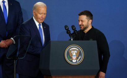 Otro lapsus de Biden: presenta a Zelenski como “presidente Putin” en cumbre de la OTAN