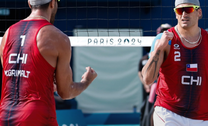 A estadio lleno: los primos Grimalt doblegan a la dupla italiana y alcanzan repechaje en París 2024