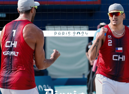 A estadio lleno: los primos Grimalt doblegan a la dupla italiana y alcanzan repechaje en París 2024