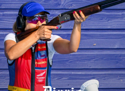 Francisca Crovetto tuvo un brillante estreno en el tiro skeet de París 2024