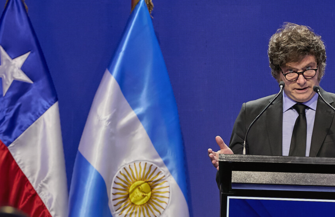 Javier Milei en Chile promete no cortar suministro de gas natural: “El kirchnerismo decidió lo más fácil”