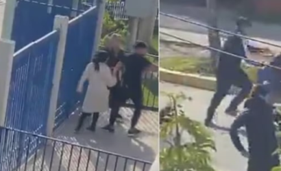 Pelea en liceo de Puente Alto: escolar atropelló a su propia madre y ella apuñaló a otro apoderado