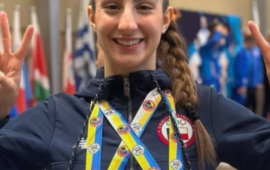 A punto de tocar el cielo: Valentina Toro subió al segundo lugar del Ranking Mundial de Kárate