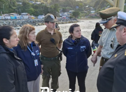 Confirman que cinco suboficiales del Ejército iban en embarcación que naufragó en Bahía Mansa.