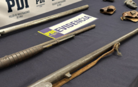 PDI detiene en Los Lagos a exmiembro del MIR por tenencia ilegal de armas