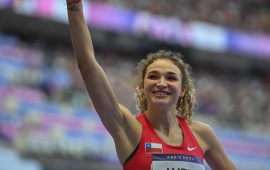 Martina Weil bate el récord chileno de 400 metros en pista cubierta: marca anterior también era suya