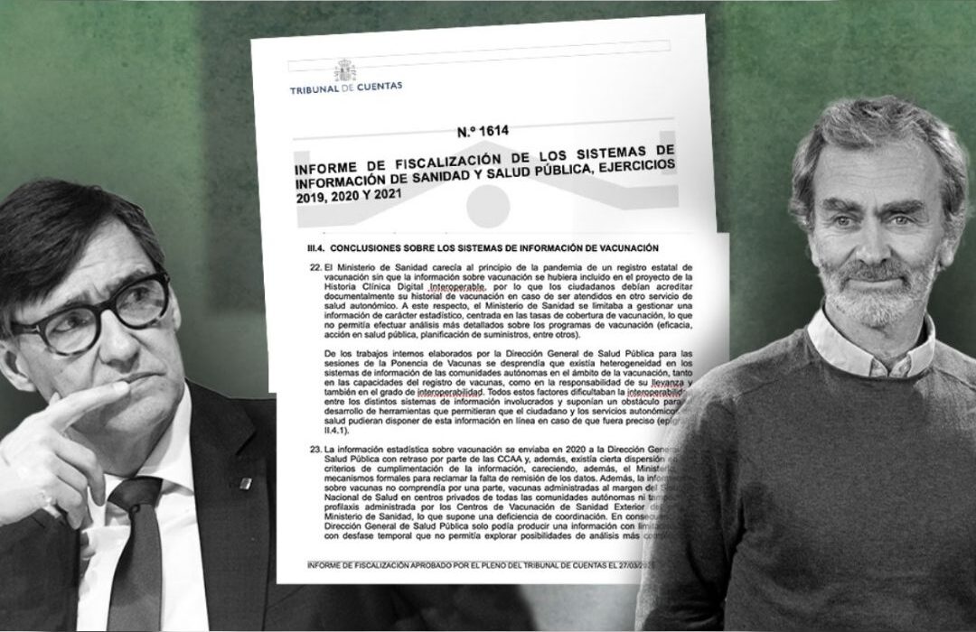 El Tribunal de Cuentas denuncia que la información sobre vacunas en pandemia era poco «fiable» y «desfasada»