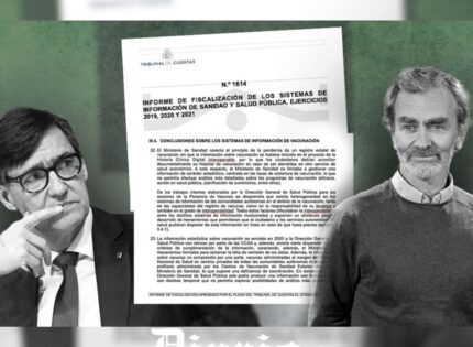 El Tribunal de Cuentas denuncia que la información sobre vacunas en pandemia era poco «fiable» y «desfasada»