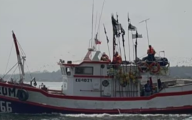 «Estamos fondeados»: revelan audio del patrón de Bruma, clave en búsqueda de pescadores desaparecidos