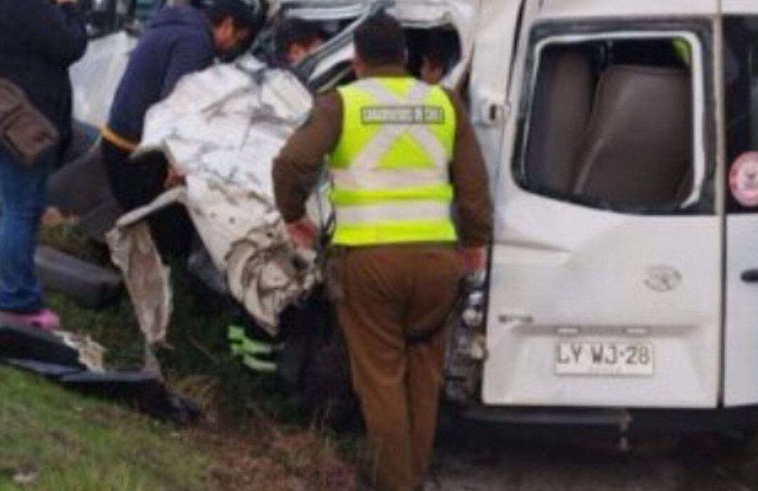 Conductor con narcotest positivo que trasladaba pacientes de la Teletón colisiona contra bus en Curicó