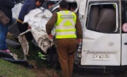 Conductor con narcotest positivo que trasladaba pacientes de la Teletón colisiona contra bus en Curicó