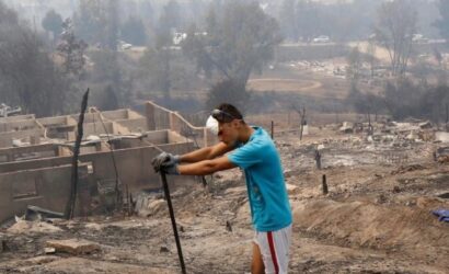 Costo social de los mega incendios en el sur: 11% de las familias rurales perdieron su modo de sustento