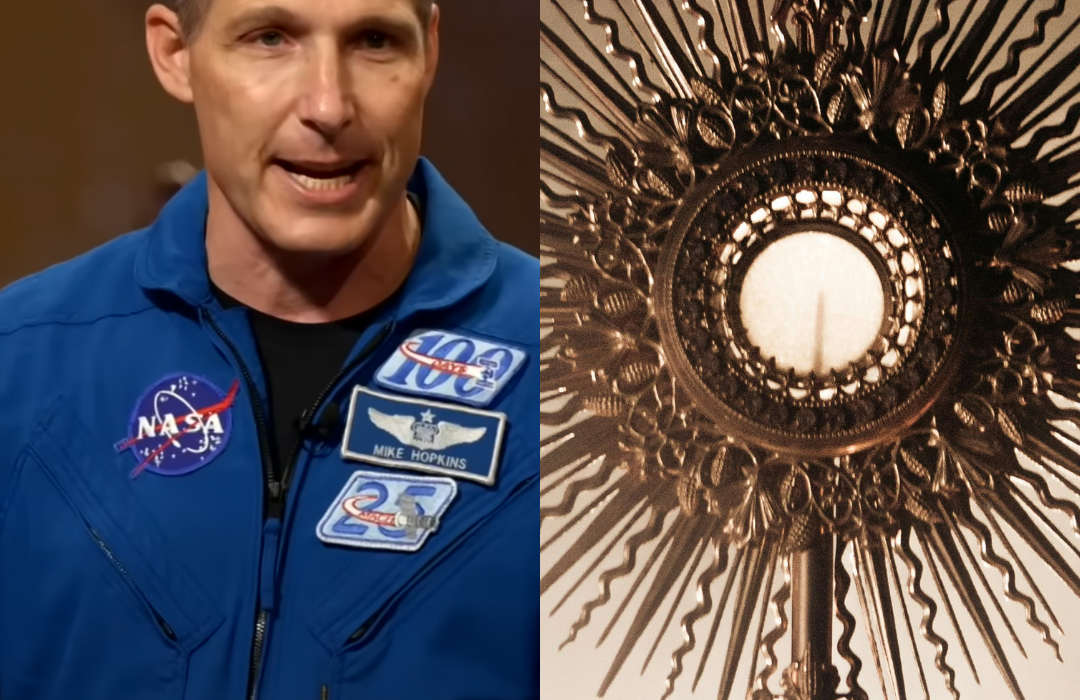 La historia del astronauta que llevó la Eucaristía al espacio