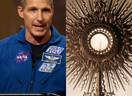 La historia del astronauta que llevó la Eucaristía al espacio
