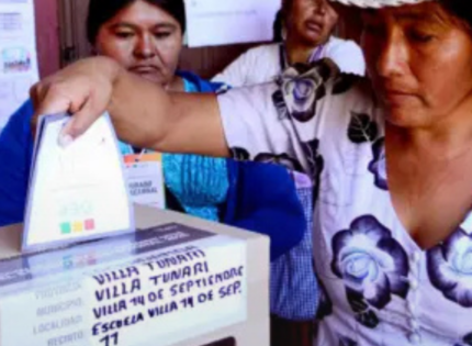 Bolivia deja de ser de izquierda: balotaje será entre candidatos de centro y derecha