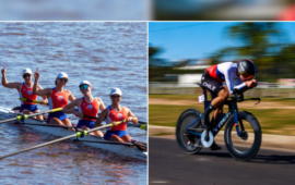 Juegos Panamericanos Junior: Team Chile cierra fructífero martes con medallas en remo y ciclismo