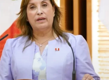 Perú destituyó a su presidente Dina Boluarte en medio de grave crisis de seguridad por el crimen organizado