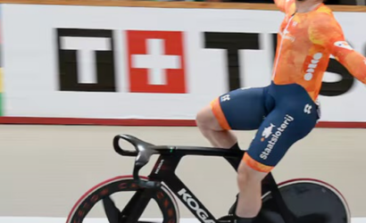 Harrie Lavreysen culmina su histórica faena en Santiago con su vigésimo oro en el cierre del Mundial de Ciclismo de Pista