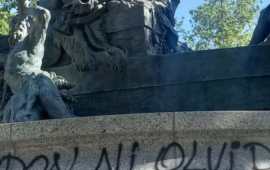 Desconocidos vandalizan renovada Fuente Alemana de Parque Forestal: municipio anuncia instalación de “reja patrimonial”