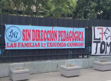Liceo 7 de Providencia completa un mes sin clases regulares en medio de crisis gatillada por acusación de adoctrinamiento