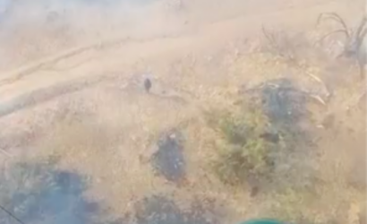 Rescate aéreo en San Carlos de Apoquindo: Carabineros salvan a mujer atrapada entre las llamas