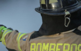 Sujetos atacan a disparos a bomberos que combatían incendio en sector rural de Concepción