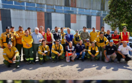 Brigadistas argentinos arriban a Ñuble para asistir el combate de los incendios