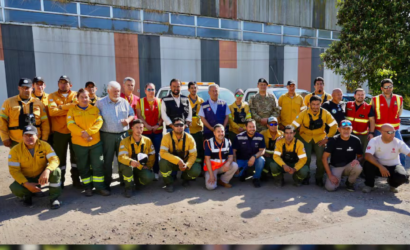 Brigadistas argentinos arriban a Ñuble para asistir el combate de los incendios
