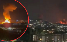 Explosiones en Caracas y aviones militares sobrevuelan Venezuela en medio de tensiones con EEUU