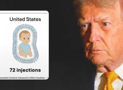 Gobierno de Trump elimina cuatro vacunas obligatorias del calendario infantil