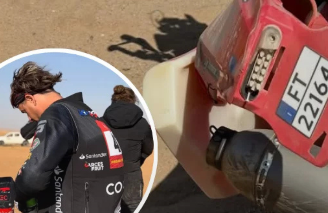 «Gracias a Dios estoy vivo»: Ruy Barbosa muestra cómo quedó tras grave accidente que lo sacó del Dakar