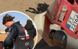 «Gracias a Dios estoy vivo»: Ruy Barbosa muestra cómo quedó tras grave accidente que lo sacó del Dakar