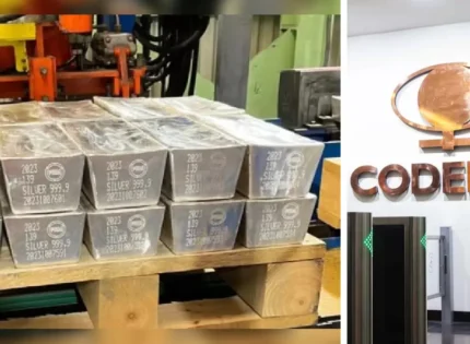 Los lingotes de plata de Codelco son los primeros en Chile en obtener selecto sello global de calidad