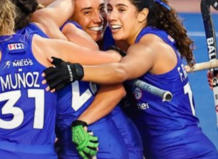 Las Diablas se estrenaron con goleada sobre Suiza en el Premundial de Hockey Césped de Santiago