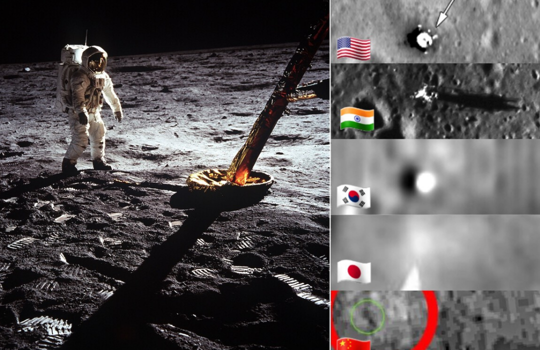 La idea de que la NASA nunca llegó a la Luna sigue viva. El problema: hasta China ha fotografiado los restos de Apolo 11