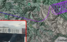 Hallan sin vida a piloto y copiloto de avión privado que se accidentó en el centro de Bolivia